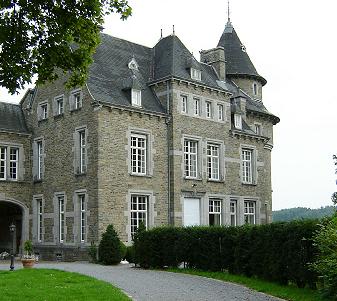 het Grand château in Blier.